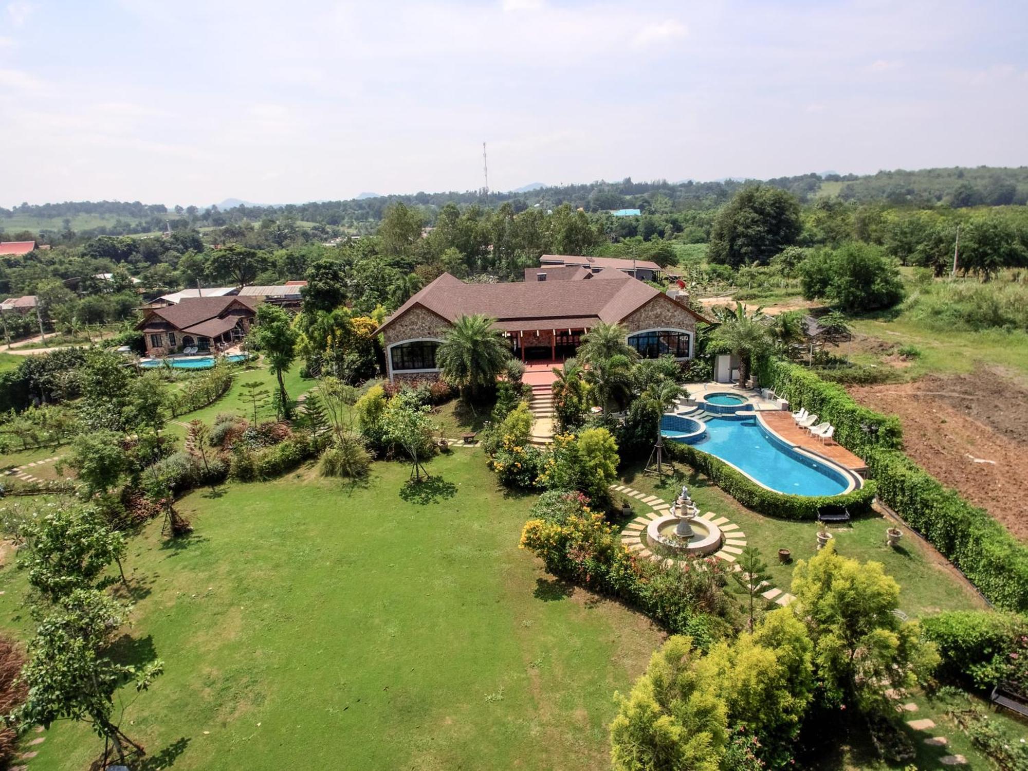 Chateau De Prim Khao Yai Ban Sap Phlu Esterno foto